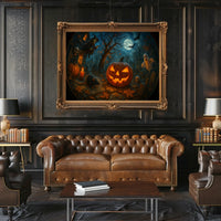 Halloween Urban Night Gothic Poster