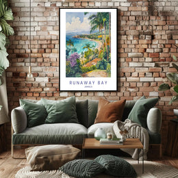 Runaway Bay Paradise Poster PosterGoat