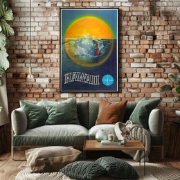 Hawaii Surf Adventure Poster