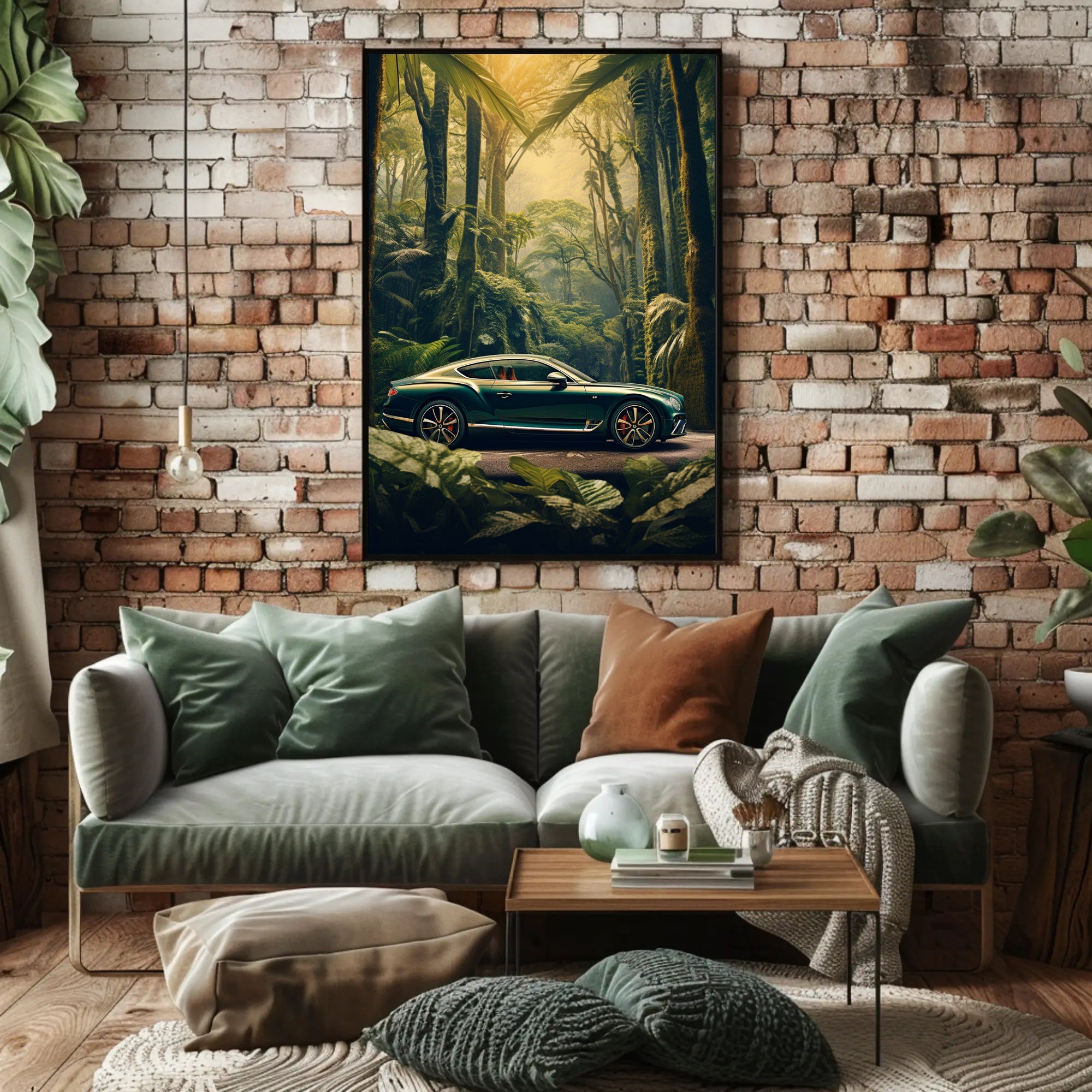 Luxury in the Jungle Poster PosterGoat