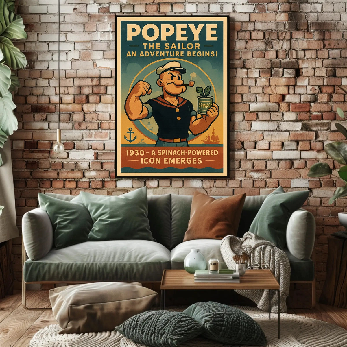 Popeye 1929 Art Poster POP-32