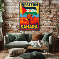Western Sahara Adventure Poster