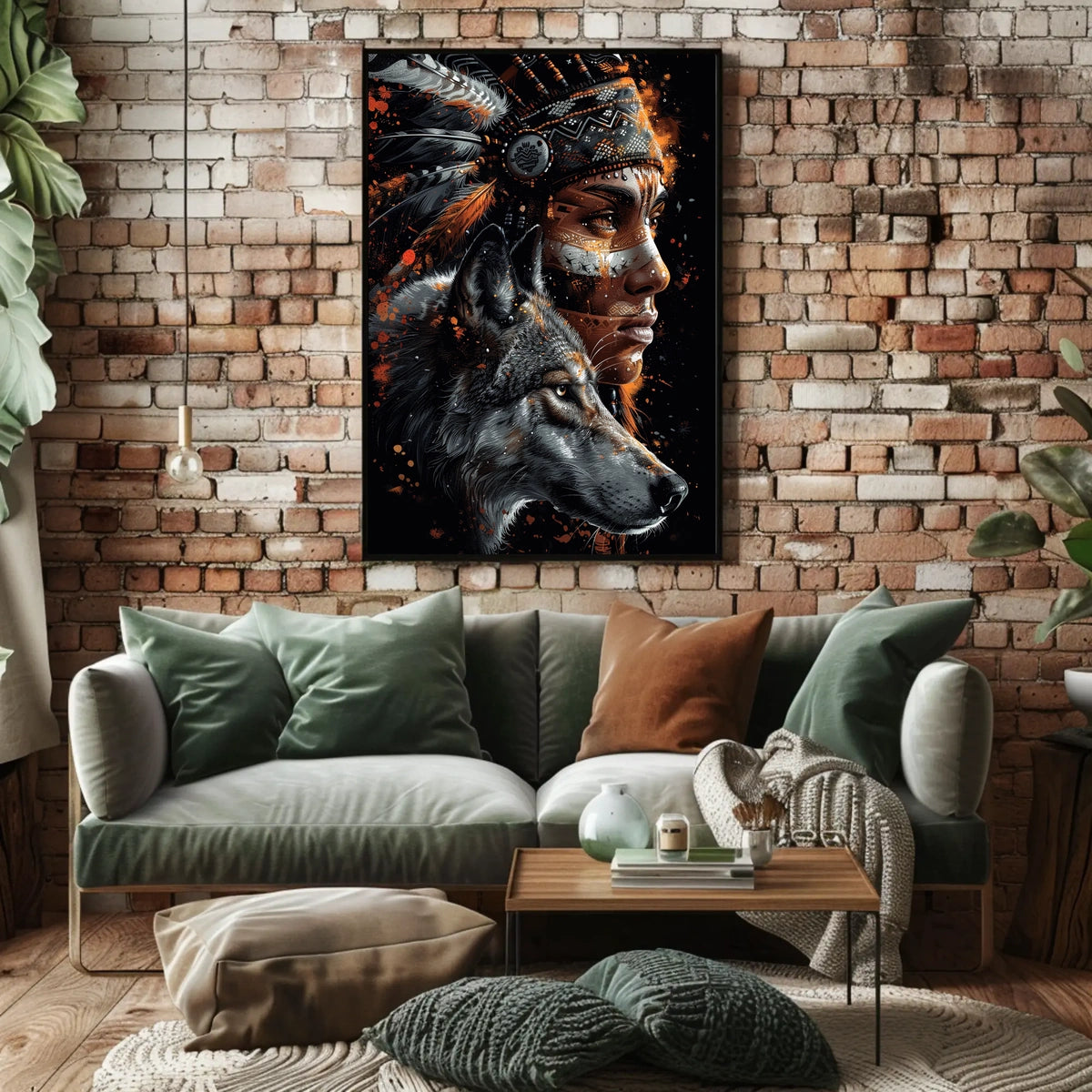 Spirit Of The Wolf Poster