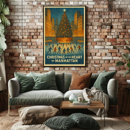 Christmas In The Heart Of Manhattan Poster