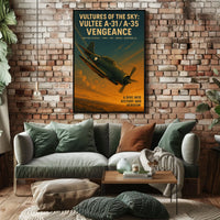 Vultures Of The Sky Vultee A-31A-35 Poster