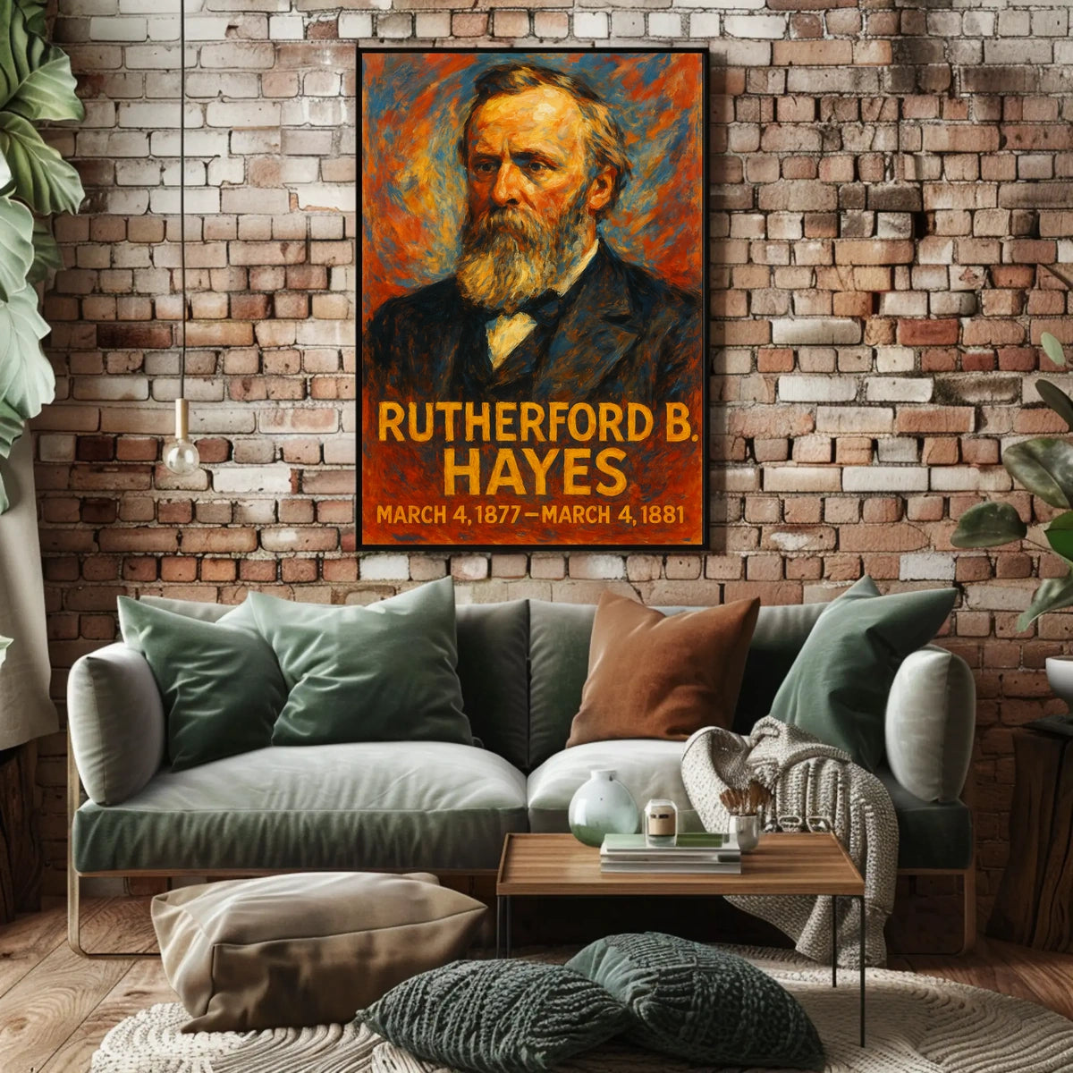 Rutherford B. Hayes 19Th President Poster