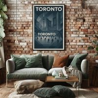 Toronto Cityscape Poster