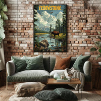 Yellowstone National Park Poster