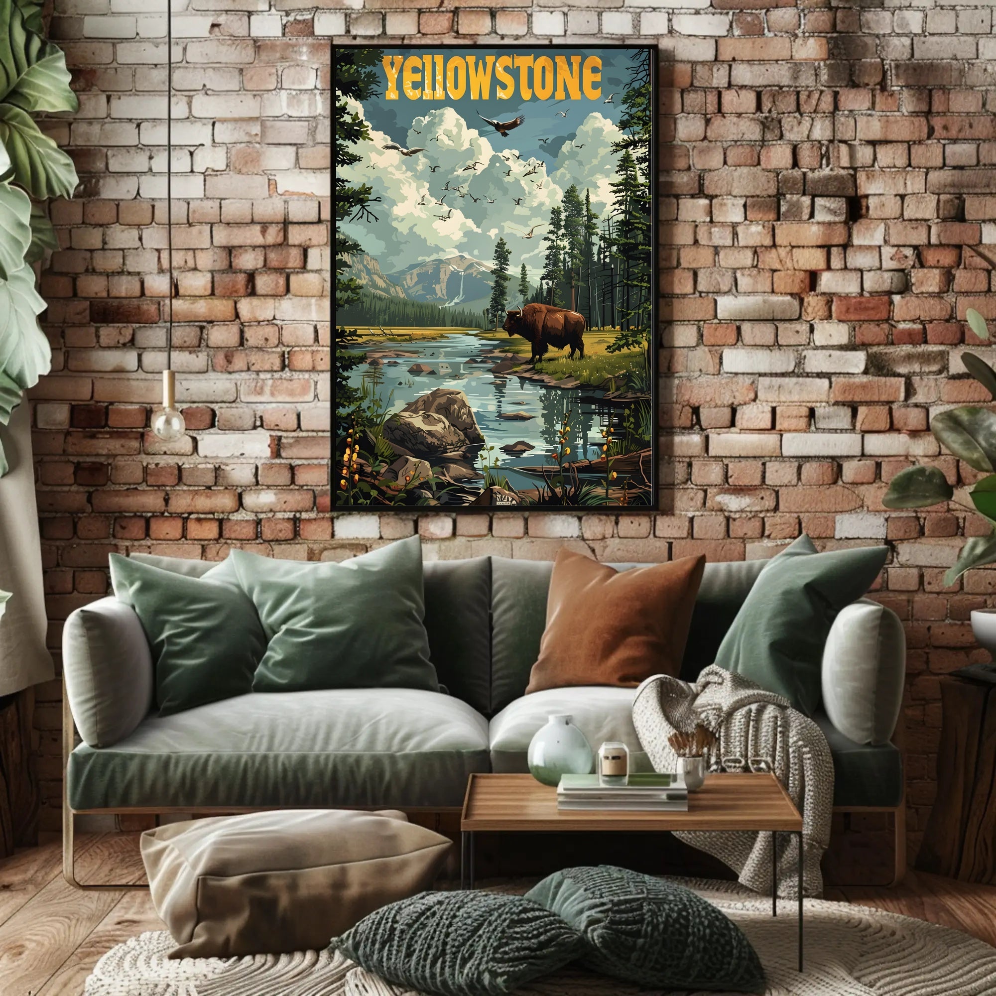 Yellowstone National Park Poster