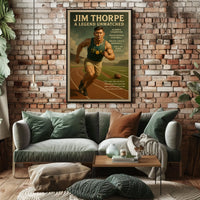 Jim Thorpe Unmatched Legend Poster