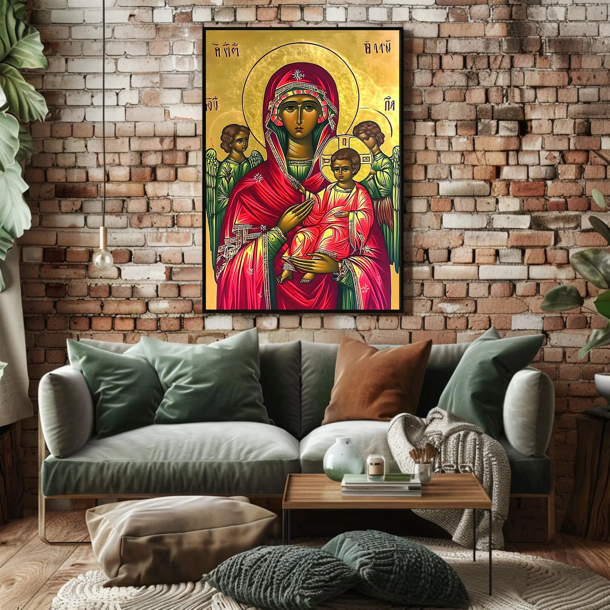 Iconic Religious Imagery Poster