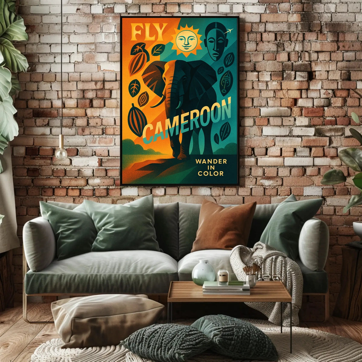 Fly Cameroon Poster