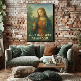 Saint Margaret Of Antioch Poster
