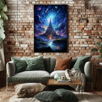 Enchanted Castle In The Cosmos Poster