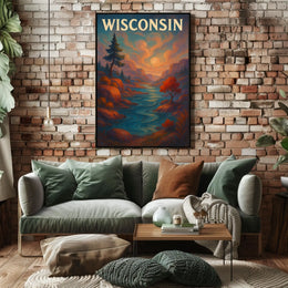 Wisconsin Landscape Poster