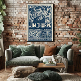 Jim Thorpe Worlds Greatest Athlete Poster