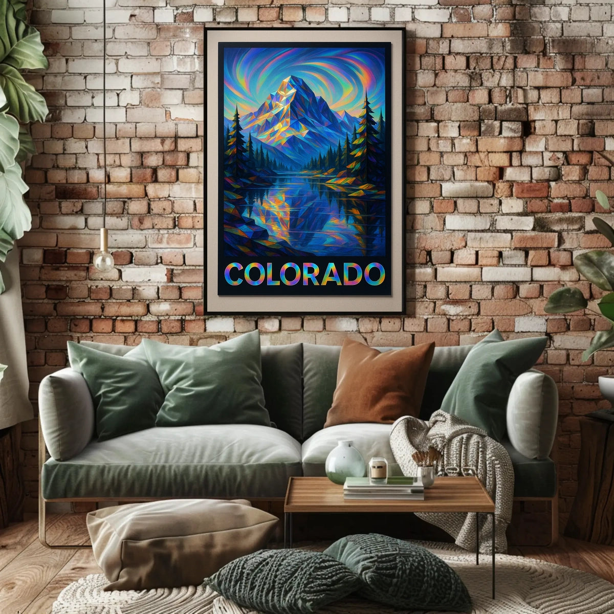 Colorado A Vibrant Landscape Poster