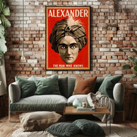 Alexander the Man Who Knows Vintage Magic Poster