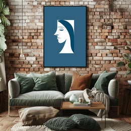 Vintage-Inspired Abstract Art Poster
