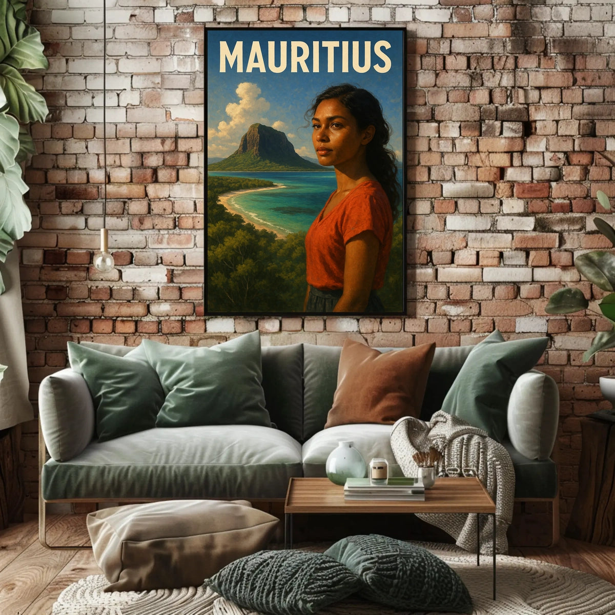 Mauritius Island Serenity Poster
