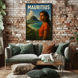 Mauritius Island Serenity Poster