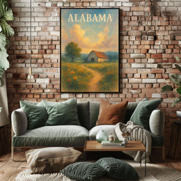 Alabama Landscape Poster