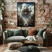 SimalRmonask A Steampunk Vision Poster