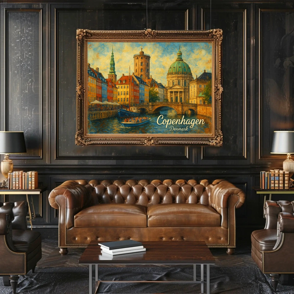 Copenhagen Charm Poster