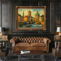 Copenhagen Charm Poster