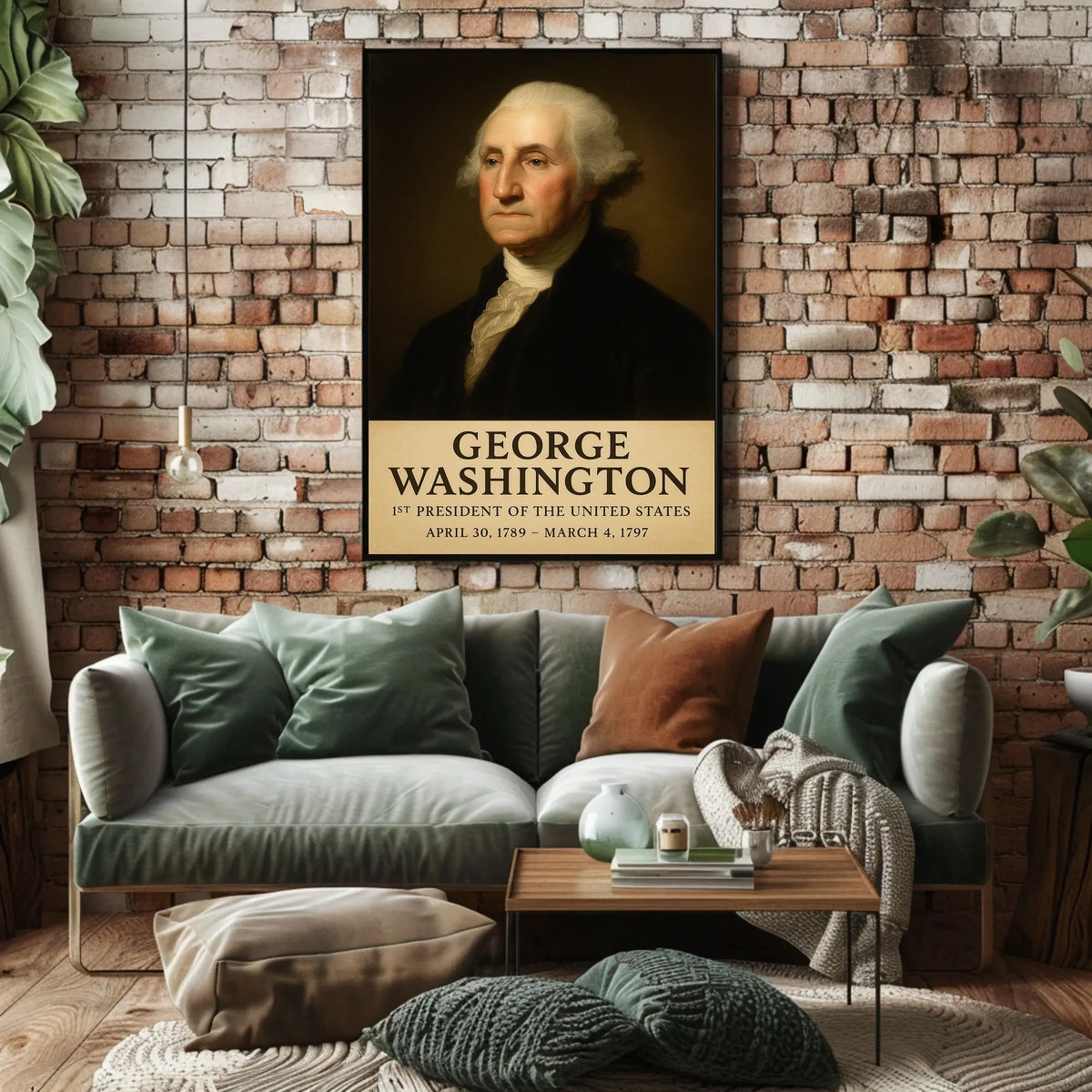 George Washington 1St President Poster