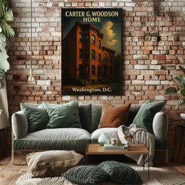 Carter G. Woodson Home Poster