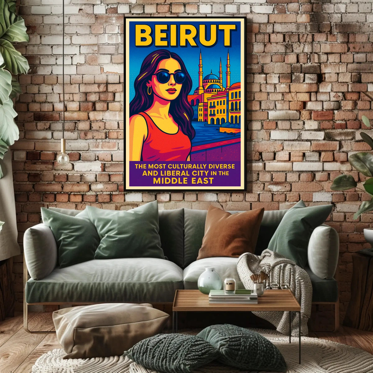 Beirut A Cultural Hub Poster