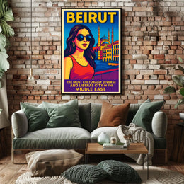 Beirut A Cultural Hub Poster
