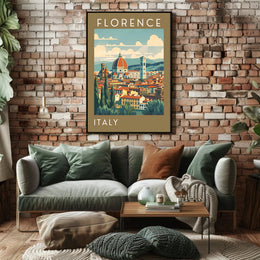 Florence, Italy Travel Poster