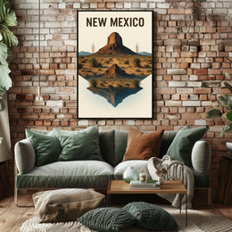 New Mexico Landscape Poster