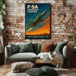F-5A Freedom Fighter Poster