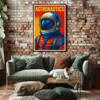 Astronautics Exploration Poster