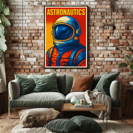 Astronautics Exploration Poster
