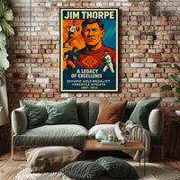 Jim Thorpe A Legacy of Excellence Poster