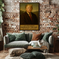 Donald Trump Visionary Republic Cinematic Poster