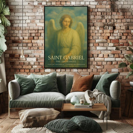 Saint Gabriel The Archangel Poster