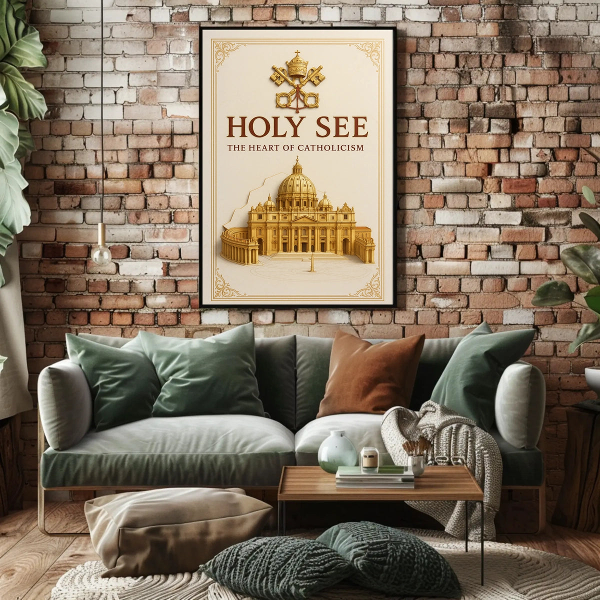 Holy See The Heart of Catholicism Poster