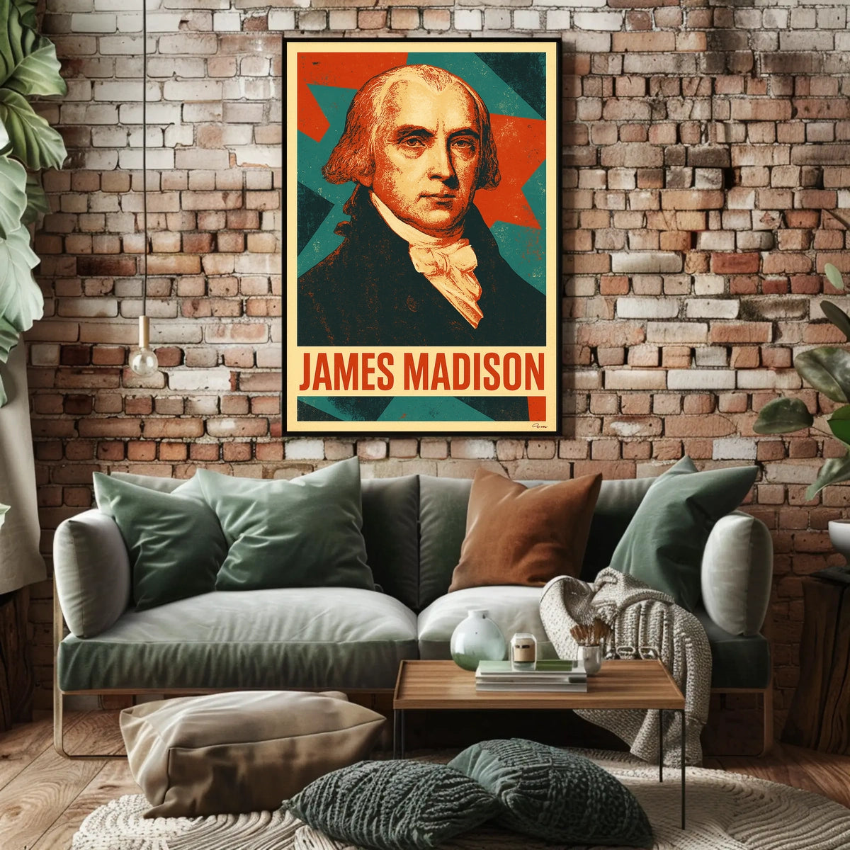James Madison Poster
