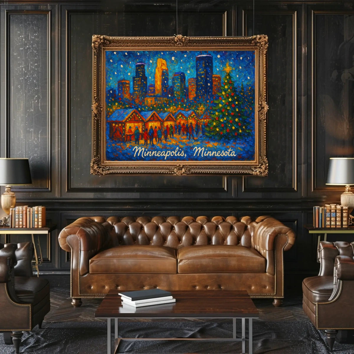 Minneapolis Winter Market Poster