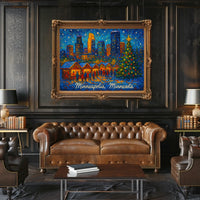 Minneapolis Winter Market Poster