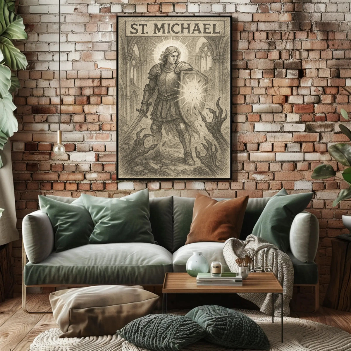 St. Michael The Archangel Poster