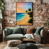 Discover Anguilla Paradise Awaits Poster PosterGoat