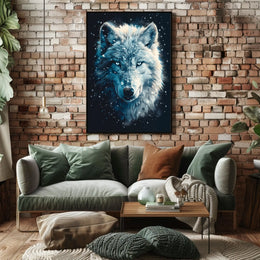 The Majestic Wolf Poster