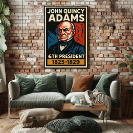 John Quincy Adams 6th President Poster