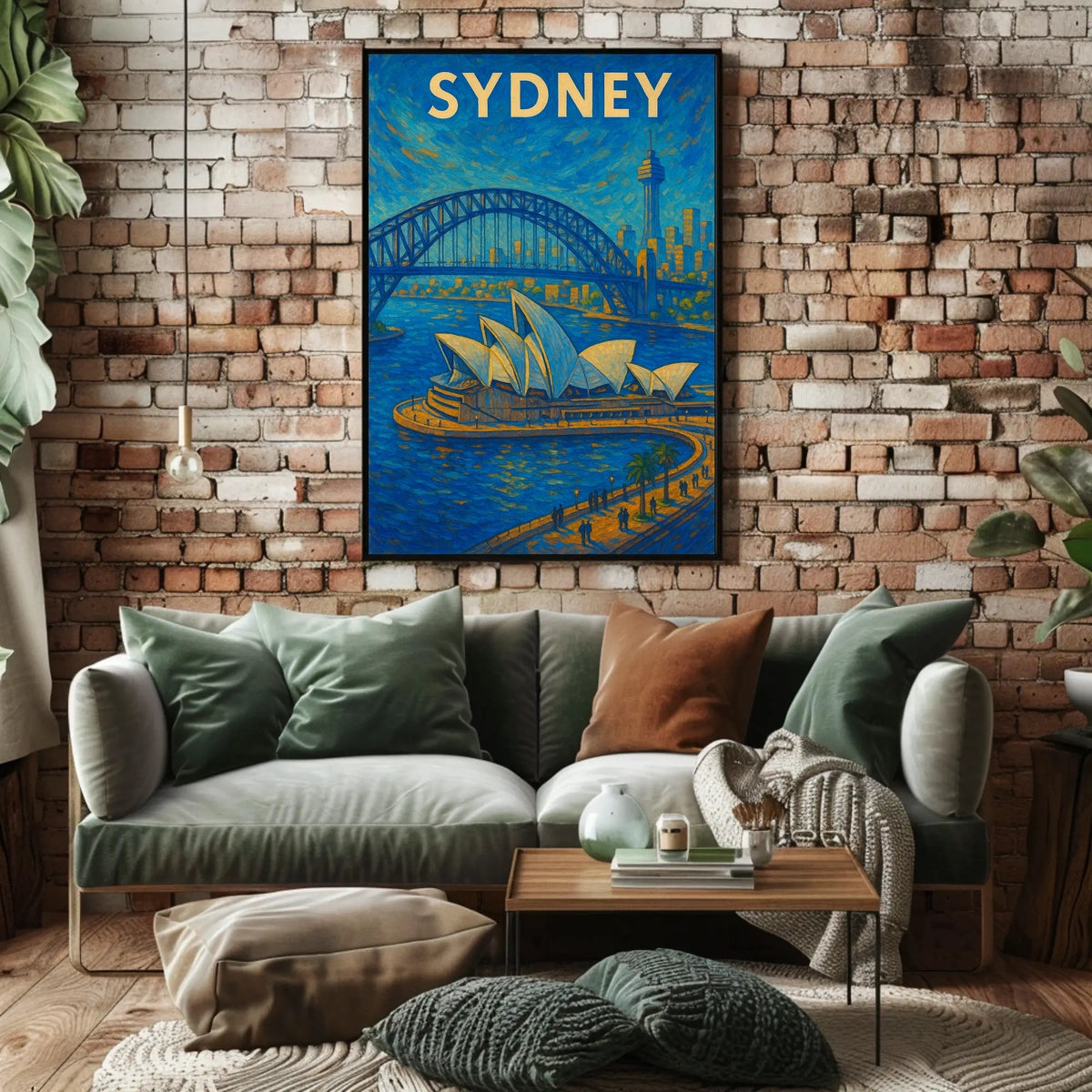 Sydney Skyline Poster